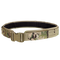 The Condor LCS Gun Belt in MultiCam features a durable plastic buckle and camouflage pattern, ideal for outdoor or military use. Displayed on a plain background.