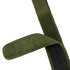 Close-up of the Condor LCS Cobra Gun Belt in MultiCam: green fabric strap with Velcro fastenings, partially open to reveal hook-and-loop closure and black inner lining—perfect for EDC or military use.