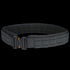 The Condor LCS Cobra Gun Belt features a metal buckle and reinforced, segmented webbing—shown in black on a plain background. Ideal for EDC and trusted by law enforcement and first responders.