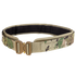 The Condor LCS Cobra Gun Belt in MultiCam features a durable metal buckle and camouflage pattern, making it ideal for outdoor or military use.