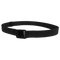 The Condor PDQ Magnetic Belt, featuring a sleek black design and magnetic buckle, is displayed in a circular shape on a white background—perfect for shooting range days or bushcraft outings.