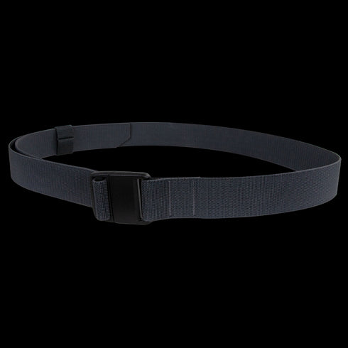 The Condor PDQ Magnetic Belt, featuring an adjustable black nylon strap and a magnetic buckle, is designed in a circular layout—perfect for military or law enforcement professionals.