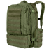 The Condor 3-Day Assault Backpack 50L in Olive Drab features multiple compartments, zippered pockets, adjustable straps, and MOLLE webbing for gear attachment.