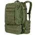 The Condor 3-Day Assault Backpack 50L in Olive Drab features multiple compartments, zippered pockets, adjustable straps, and MOLLE webbing for gear attachment.