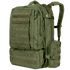 The Condor 3-Day Assault Backpack 50L in Olive Drab features multiple compartments, zippered pockets, adjustable straps, and MOLLE webbing for gear attachment.