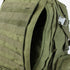 Close-up of the Condor 3-Day Assault Backpack 50L in Scorpion OCP, featuring MOLLE webbing, a plastic buckle, visible main compartment, and exterior straps—ideal for military or first responder use.