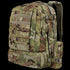 The Condor 3-Day Assault Backpack 50L in Scorpion OCP features military-style camouflage, multiple zippered compartments, MOLLE webbing, and padded shoulder straps.