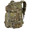 The Condor Compact Assault Backpack 24L in Scorpion OCP features a camouflage pattern, multiple compartments, adjustable straps, and MOLLE webbing—ideal for outdoor, military, or law enforcement use.