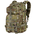 The Condor Compact Assault Backpack 24L in Scorpion OCP features a camouflage pattern, multiple compartments, adjustable straps, and MOLLE webbing—ideal for outdoor, military, or law enforcement use.