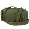 The Condor Deployment Bag 6.5L in Olive Drab features buckles, multiple zippered compartments, and an adjustable strap, displayed on a white background.