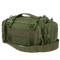 The Condor Deployment Bag 6.5L in Olive Drab features buckles, multiple zippered compartments, and an adjustable strap, displayed on a white background.