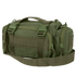 The Condor Deployment Bag 6.5L in Olive Drab features buckles, multiple zippered compartments, and an adjustable strap, displayed on a white background.