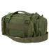 The Condor Deployment Bag 6.5L in Olive Drab features buckles, multiple zippered compartments, and an adjustable strap, displayed on a white background.