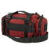 The Condor Deployment Bag 6.5L is a red tactical shoulder bag with black straps, buckles, and multiple zippered compartments, designed for military or law enforcement use, shown on a plain background.