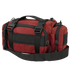 The Condor Deployment Bag 6.5L is a red tactical shoulder bag with black straps, buckles, and multiple zippered compartments, designed for military or law enforcement use, shown on a plain background.