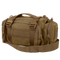 The Condor Deployment Bag 6.5L is a tan tactical shoulder bag with multiple zippered compartments, adjustable straps, and front MOLLE webbing—perfect for military or law enforcement needing organized, quick-access gear.
