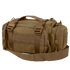 The Condor Deployment Bag 6.5L is a tan tactical shoulder bag with multiple zippered compartments, adjustable straps, and front MOLLE webbing—perfect for military or law enforcement needing organized, quick-access gear.