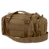 The Condor Deployment Bag 6.5L is a tan tactical shoulder bag with multiple zippered compartments, adjustable straps, and front MOLLE webbing—perfect for military or law enforcement needing organized, quick-access gear.
