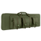 The Condor 42 Single Rifle Case in olive green features three exterior pouches and carrying handles, ideal for first responders or military personnel to transport and store firearms or gear.