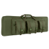 The Condor 42 Single Rifle Case in olive green features three exterior pouches and carrying handles, ideal for first responders or military personnel to transport and store firearms or gear.