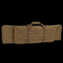 The Condor 42 Single Rifle Case features MOLLE webbing, dual carrying handles, adjustable shoulder straps, and side compartments—perfect for military or first responders.