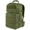 Condor Medium Assault Backpack 30L in Olive Drab features multiple zippered compartments, MOLLE webbing, padded straps, and a sturdy top handle—ideal for outdoor or military use.