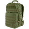 Condor Medium Assault Backpack 30L in Olive Drab features multiple zippered compartments, MOLLE webbing, padded straps, and a sturdy top handle—ideal for outdoor or military use.