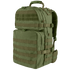 Condor Medium Assault Backpack 30L in Olive Drab features multiple zippered compartments, MOLLE webbing, padded straps, and a sturdy top handle—ideal for outdoor or military use.