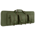 The Condor 36 Single Rifle Case in olive green features three front pockets, a zippered main compartment, and carrying handles—ideal for the shooting range or law enforcement professionals.