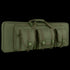 The Condor 36 Single Rifle Case in olive green features three front pockets, a zippered main compartment, and carrying handles—ideal for the shooting range or law enforcement professionals.