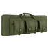The Condor 36 Single Rifle Case in olive green features three front pockets, a zippered main compartment, and carrying handles—ideal for the shooting range or law enforcement professionals.