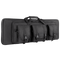 The Condor 36 Single Rifle Case, in black, features three front pouches, zipper closures, and carrying handles—perfect for law enforcement or first responders seeking secure gear transport.
