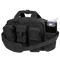 The Condor Tactical Response Bag 8L is a black shoulder bag with multiple pockets, a padded strap, and a water bottle side holder—ideal for military or law enforcement use.
