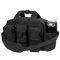 The Condor Tactical Response Bag 8L is a black shoulder bag with multiple pockets, a padded strap, and a water bottle side holder—ideal for military or law enforcement use.