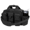 The Condor Tactical Response Bag 8L is a black shoulder bag with multiple pockets, a padded strap, and a water bottle side holder—ideal for military or law enforcement use.