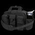The Condor Tactical Response Bag 8L is a black shoulder bag with multiple pockets, a padded strap, and a water bottle side holder—ideal for military or law enforcement use.