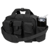 The Condor Tactical Response Bag 8L is a black shoulder bag with multiple pockets, a padded strap, and a water bottle side holder—ideal for military or law enforcement use.