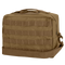 The Condor Utility Shoulder Bag 7L in tan features MOLLE webbing, a top handle, and an adjustable shoulder strap—perfect for EDC or law enforcement—shown against a white background.
