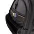 The Condor Ambidextrous Sling 27L, shown in gray with its front pocket open and organized compartments holding two notebooks, a yellow highlighter, a purple pen, and a black pen—perfect for first responder essentials.
