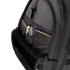 The Condor Ambidextrous Sling 27L, shown in gray with its front pocket open and organized compartments holding two notebooks, a yellow highlighter, a purple pen, and a black pen—perfect for first responder essentials.