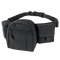 The Condor Fanny Pack, a black utility waist bag with multiple zippered compartments and an adjustable strap for law enforcement or first responders, is shown on a white background.