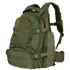 The Condor Urban Go Backpack 33L in army green features multiple zippered compartments, side straps, and padded shoulder straps, designed for military or first responder use in tough outdoor environments.