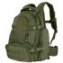 The Condor Urban Go Backpack 33L in army green features multiple zippered compartments, side straps, and padded shoulder straps, designed for military or first responder use in tough outdoor environments.