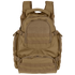 The Condor Urban Go Backpack 33L in tan features multiple zippered compartments, MOLLE webbing, and padded shoulder straps—shown front view. Ideal for law enforcement or first responders.