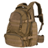 The Condor Urban Go Backpack 33L in tan offers multiple zippered compartments, MOLLE webbing, adjustable straps, and padded shoulder supports—perfect for law enforcement or first responders.