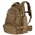 The Condor Urban Go Backpack 33L in tan offers multiple zippered compartments, MOLLE webbing, adjustable straps, and padded shoulder supports—perfect for law enforcement or first responders.