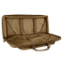 The Condor 28 Single Rifle Case is a brown, soft-sided case with a zipper, two internal securing straps, and a carry handle—perfect for everyday carry or organizing your gear at the range.
