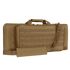 The Condor 28 Single Rifle Case is a tan tactical bag with top handle, adjustable shoulder strap, and exterior webbing—perfect for EDC fans or bushcraft gear transport.