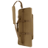 The Condor 28 Single Rifle Case, shown upright on its side, features brown padding, buckles, and an adjustable shoulder strap—ideal for bushcraft or EDC use.