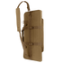 The Condor 28 Single Rifle Case, shown upright on its side, features brown padding, buckles, and an adjustable shoulder strap—ideal for bushcraft or EDC use.